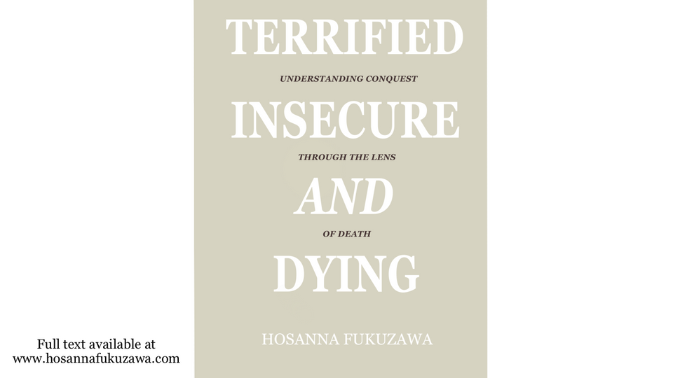 Introduction and Chapter 1 [Excerpt from Terrified, Insecure, and Dying]